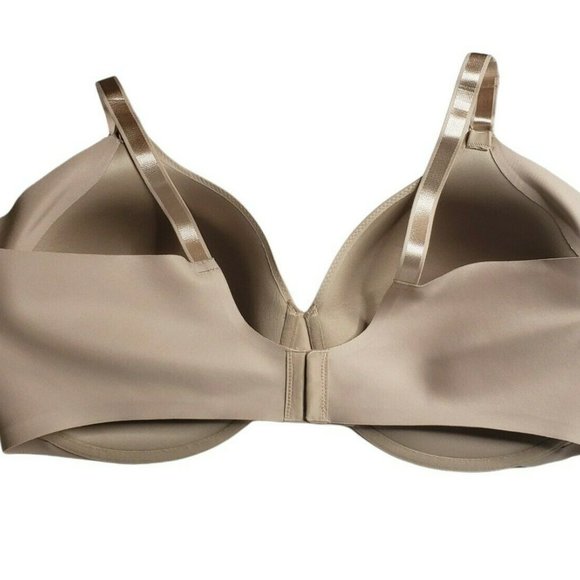 Olga by Warner's No Side Effects Collection Underwire Bra 44C GB0561 New Brown - Picture 4 of 6